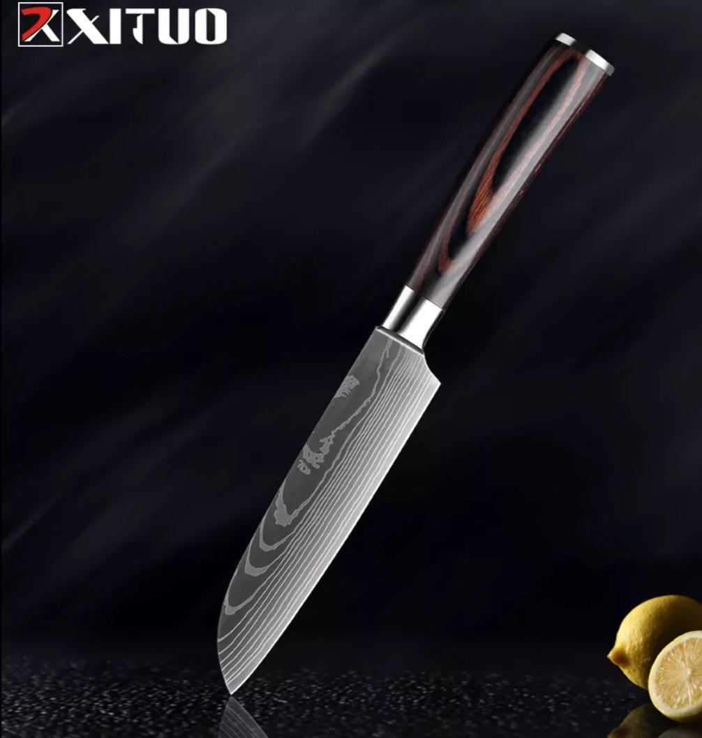 5" SANTOKU JAPANESE KNIFE